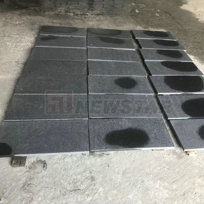 Китайский черный камень G684 Гранитная базальтовая облицовка стен, оптовая продажа плитки из базальтового камня
